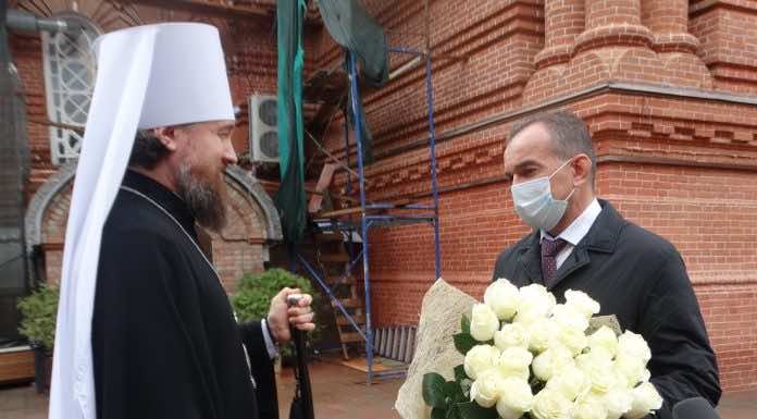 Губернатор Краснодарского края поздравил митрополита Григория с днем тезоименитства