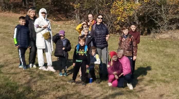 Воспитанники воскресной школы Спиридоновского храма станицы Северской совершили однодневный поход