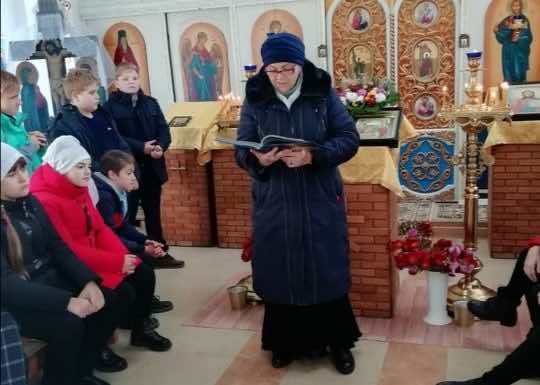 Для учеников казачьего класса был проведён урок духовно-нравственного просвещения