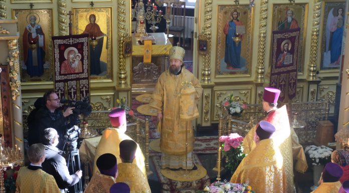 Видеосюжет: Престольный праздник храма апостола Андрея Первозванного станицы Новотитаровской