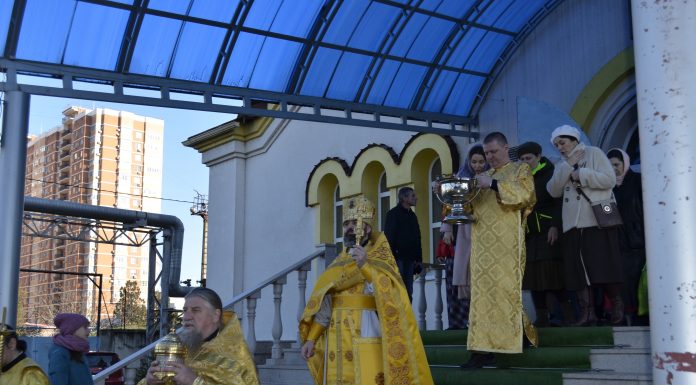 Престольный праздник храма в районе Гидростроителей