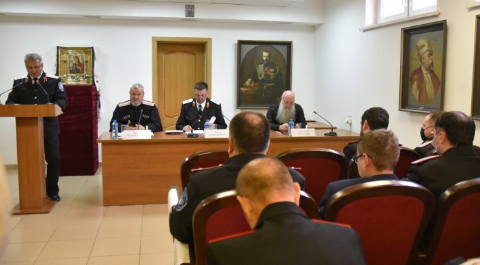 Протоиерей Иоанн Гармаш принял участие в заседании малого совета атаманов Кубанского казачьего войска