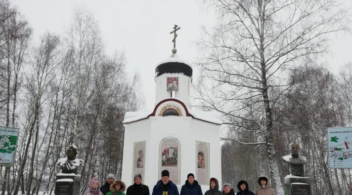 Кубанцы на поле воинской славы близ деревни Кузовлево