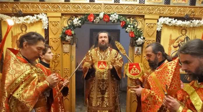 Митрополит Григорий совершил Литургию в храме исправительной колонии № 9 города Хадыженска