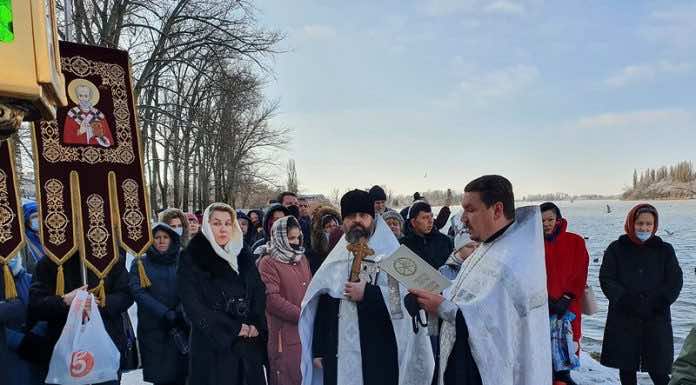 Крещение Господне в храме святителя Николая Чудотворца