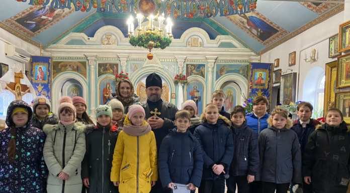 Крещенский сочельник в пос. Октябрьском