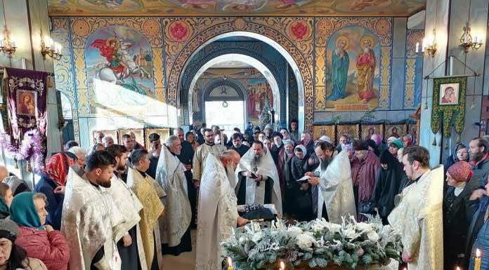 Погребение схиархимандрита Тихона