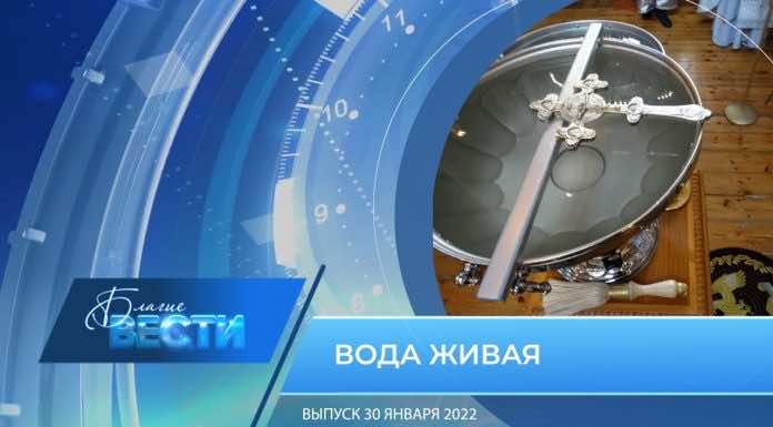 Епархиальная телепрограмма «БЛАГИЕ ВЕСТИ». Выпуск 30 января 2022 года