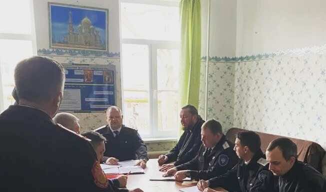 Встреча духовенства Горячеключевского благочиния с казаками районного общества
