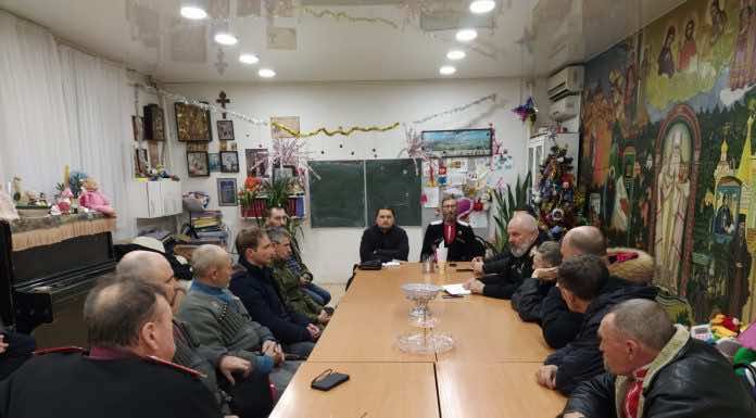 В храме Вознесения Господня в Пашковке состоялся сход казаков Пашковского Станичного Казачьего Общества