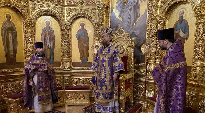 Митрополит Григорий совершил Литургию и чин Торжества Православия