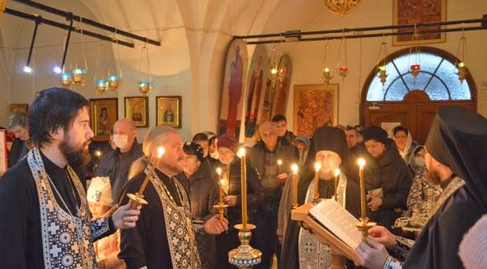 В краснодарском монастыре «Всецарица» началось чтение Великого покаянного канона святого Андрея Критского