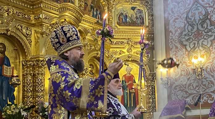 Видеосюжет: Митрополит Григорий совершил Литургию и чин Торжества Православия