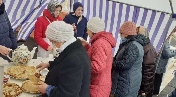 Прощёное воскресенье в храме Вознесения Господня в Пашковке
