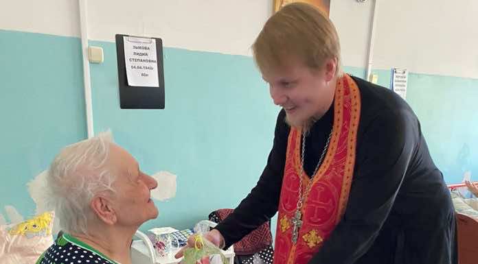 Поздравление пациентов краснодарского хосписа с Воскресением Господним