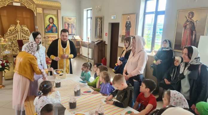 Для приходских детей храма во имя Трех Святителей был организован праздник