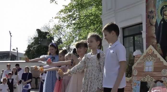 Видеосюжет о Пасхальном фестивале в храме преп. Сергия Радонежского