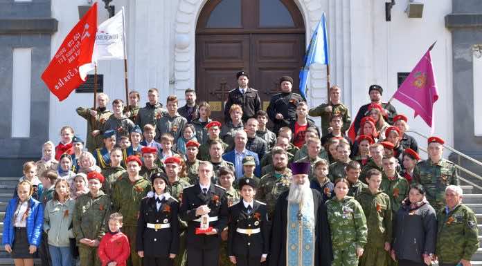 Протоиерей Иоанн Гармаш принял участие в православно-патриотической эстафете «Свеча памяти»
