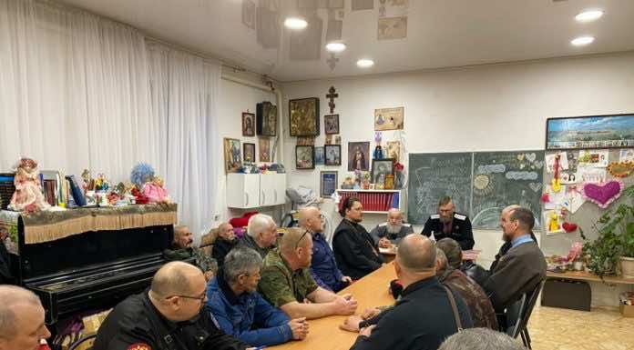В храме Вознесения Господня состоялся сход казаков Пашковского Станичного Казачьего Общества
