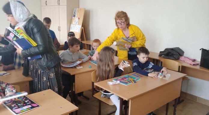 В храме св. прп. Сергия Радонежского прошла совместная акция социального отдела храма и благотворительной организации «Синяя птица»