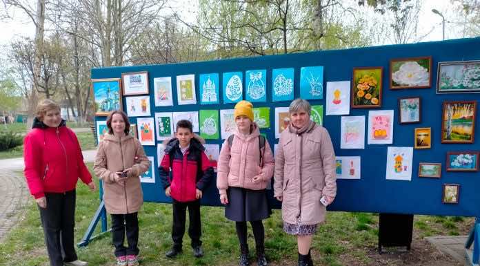 Состоялась выставка работ учеников Воскресной школы