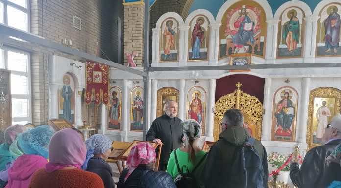 На территории храма свт. Спиридона Тримифунтского ст. Северской состоялась экскурсия для людей с ограниченными возможностями