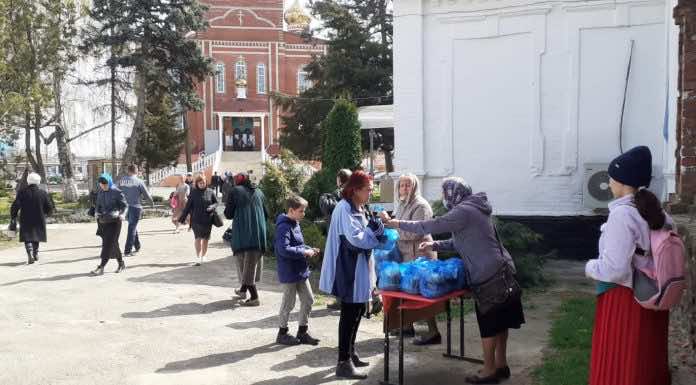 В храме Вознесения Господня в Пашковке прошел благотворительный обед