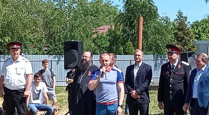 На хуторе Ленина прошёл 4-й этап Спартакиады Екатеринодарского районного казачьего общества