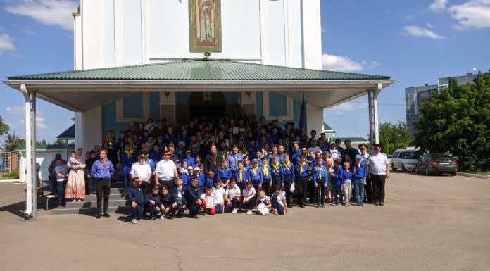 Георгиевский парад Братства православных следопытов
