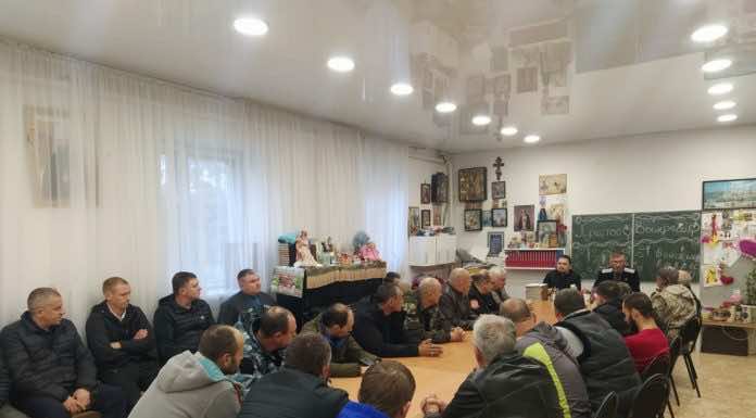 В храме Вознесения Господня состоялся сход казаков Пашковского станичного казачьего общества