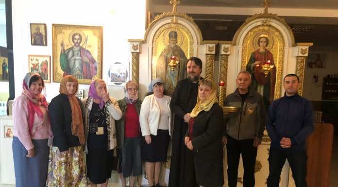 В храме Вознесения Господня в поселке Пашковском прошла встреча с сообществом анонимных алкоголиков