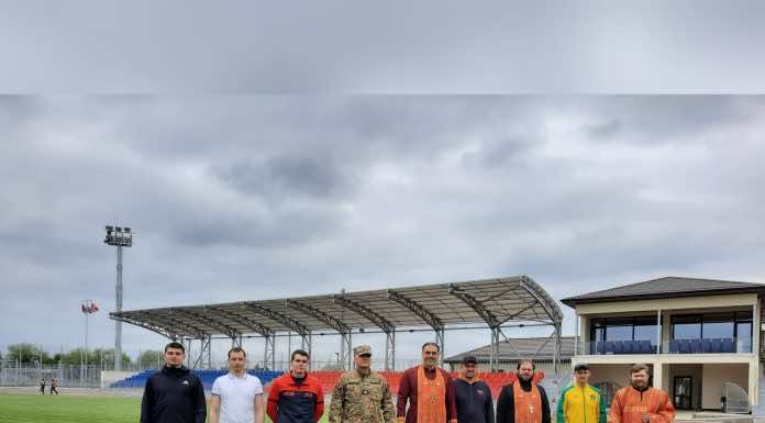 Освящен стадион «Кубань» в станице Динской