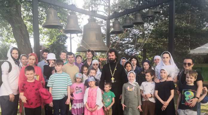 Воспитанники воскресной школы посетили подворье женского монастыря «Всецарица»