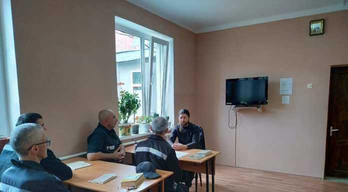 Клирик храма Целительницы посетил исправительную колонию №14