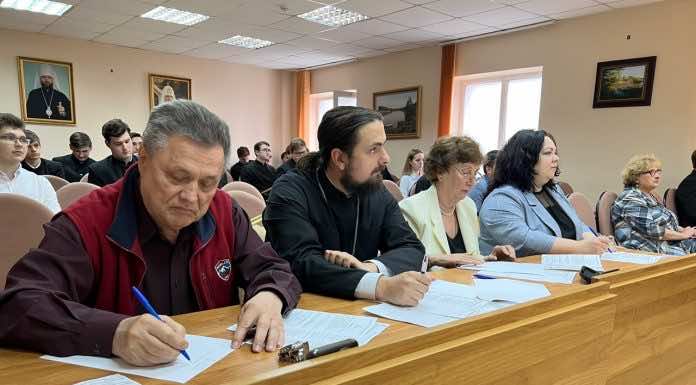 В Екатеринодарской семинарии прошёл конкурс ораторского искусства «Я говорю красиво»