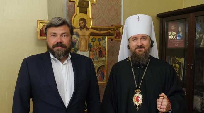 Состоялась встреча митрополита Григория и заместителя главы ВРНС Константина Малофеева