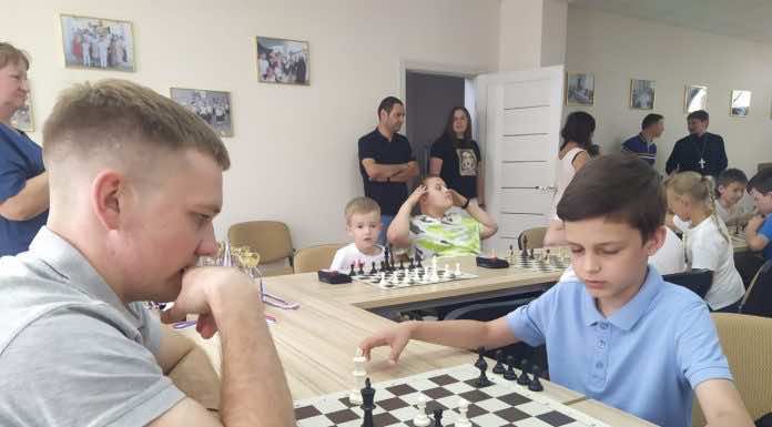 При краснодарском храме открылась шахматная школа для детей и молодежи