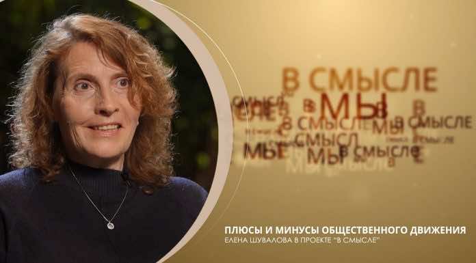 Плюсы и минусы общественного движения. Проект В СМЫСЛЕ. Елена Шувалова