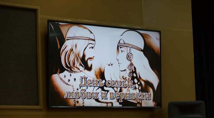 Видеосюжет: праздник в День семьи, любви и верности в Свято-Сергиевском храме г. Краснодара