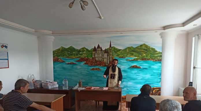 Священник посетил колонию-поселение при исправительной колонии № 14