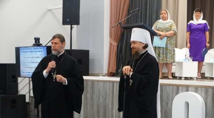 Митрополит Григорий принял участие в зональном педагогическом семинаре «Поезд творческих идей»