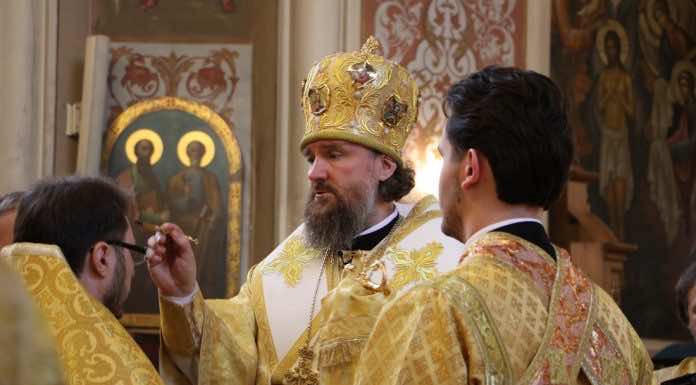 Митрополит Григорий совершил Всенощное бдение в Свято-Екатерининском соборе