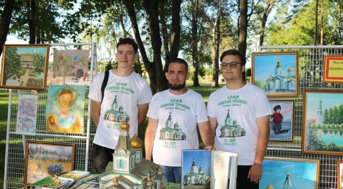 В станице Динской духовно-просветительский центр принял участие в праздновании дня молодежи