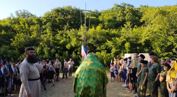 Юные разведчики пос. Первомайского принимают участие в слёте православных детей и молодёжи