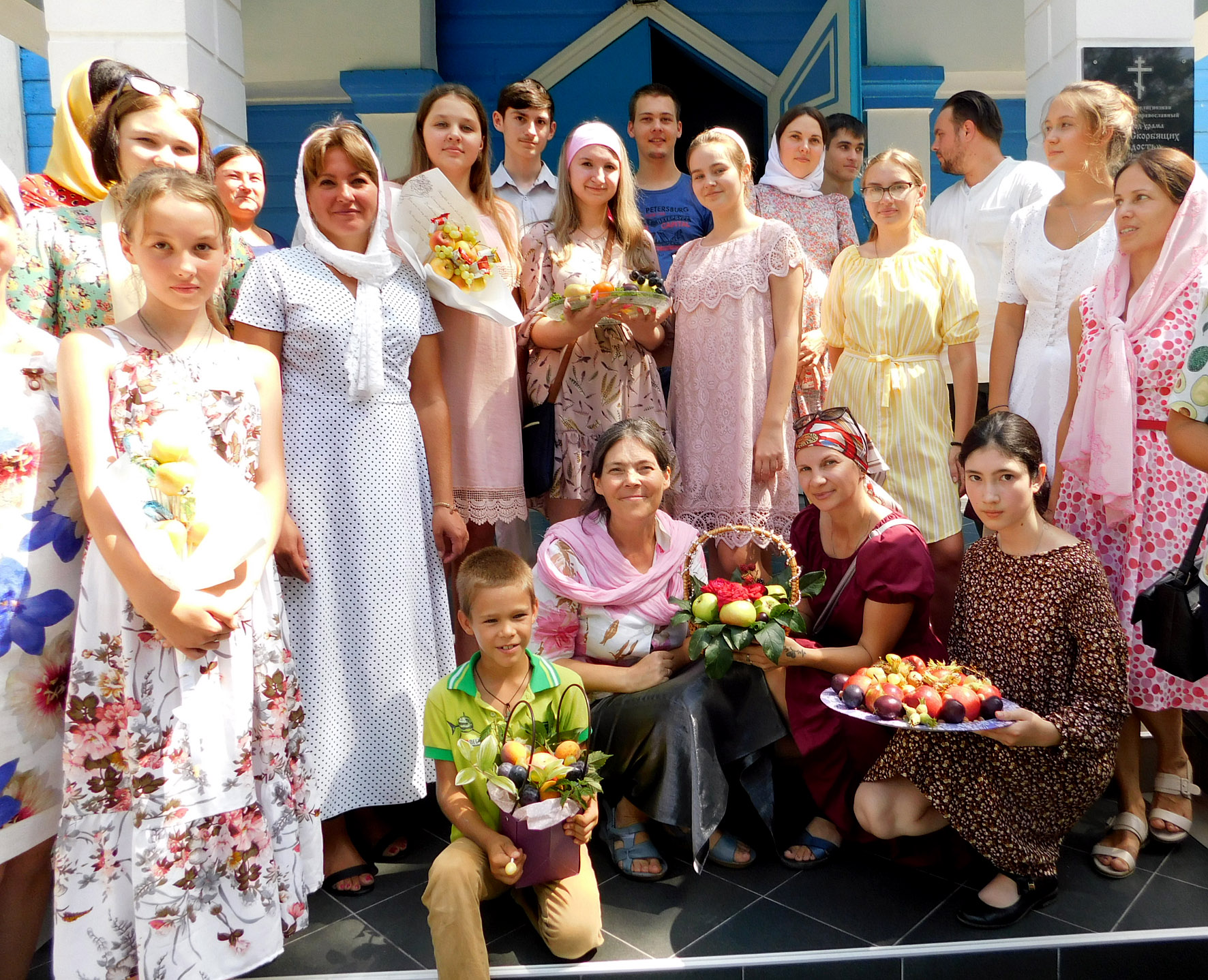 Спасо-Яблочные посиделки» прошли в храме станицы Ивановской - Сайт  Екатеринодарской и Кубанской епархии