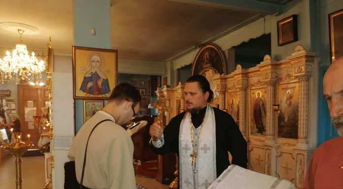 В храме Вознесения Господня в поселке Пашковском состоялась присяга казаков