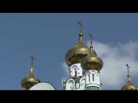 Видеосюжет. Митрополит Григорий в праздник Успения Богородицы совершил Литургию в Свято-Духовом храме