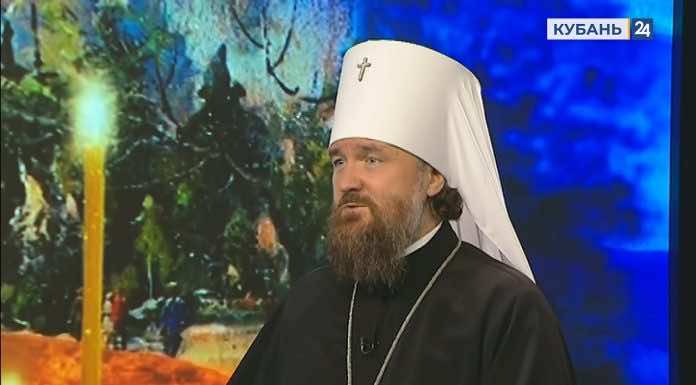 Телепередача «Встречи с митрополитом Григорием» на ТВ Кубань-24. Выпуск от 13 августа 2022 года