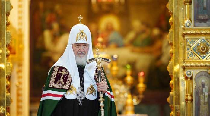 Патриаршая проповедь в праздник Воздвижения Креста Господня после Литургии в Храме Христа Спасителя