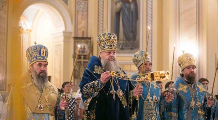 Митрополит Григорий принимает участие в торжествах, посвященных празднованию Донской иконы Божией Матери